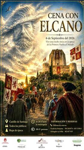 Cartel de Cena con Elcano