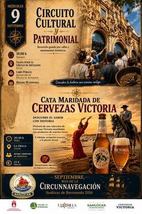 Cartel de Circuito cultural y patrimonial